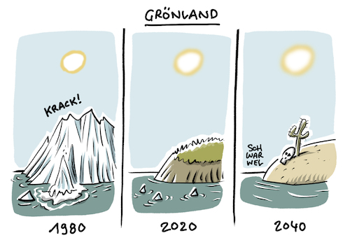 Cartoon: Klimawandel Grönland (medium) by Schwarwel tagged klima,klimawandel,klimagegner,klimaleugner,umwelt,natur,umweltschutz,umweltschützer,naturkatastrophe,grönland,eisschmelze,schneeschmelze,dürre,trockenheit,temperatur,erderwärmung,co2,ausstoß,globalisierung,kapitalismus,eisschild,schmelze,gletscher,eismassen,meeresspiegel,schmelzwasser,cartoon,karikatur,schwarwel,klima,klimawandel,klimagegner,klimaleugner,umwelt,natur,umweltschutz,umweltschützer,naturkatastrophe,grönland,eisschmelze,schneeschmelze,dürre,trockenheit,temperatur,erderwärmung,co2,ausstoß,globalisierung,kapitalismus,eisschild,schmelze,gletscher,eismassen,meeresspiegel,schmelzwasser,cartoon,karikatur,schwarwel