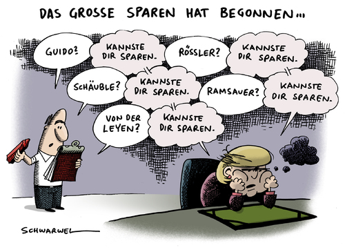 Cartoon: Koalitionsstreit CDU CSU FDP (medium) by Schwarwel tagged koalition,streit,partei,dcu,csu,fdp,angela,merkel,regierung,deutschland,krise,guido,westerwelle,karikatur,schwarwel