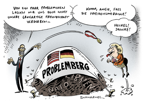 Merkel Besuch USA