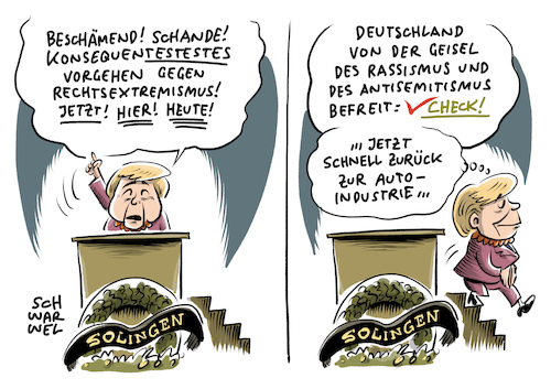 Merkel Rechtsextremismus