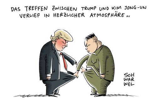 Cartoon: Nordkorea USA Trump Kim (medium) by Schwarwel tagged silvester,neujahr,neues,jahr,neujahrsansprache,kim,jong,un,atomknopf,atomwaffen,nordkorea,korea,atomkrieg,atomar,krieg,waffen,gewalt,diktator,diktatur,machthaber,politik,politiker,atomwaffe,nuklear,waffenarsenal,us,usa,amerika,america,trump,sicherheit,atomprogramm,atomtest,raketentest,rakete,raketen,pjöngjang,militär,ausland,krisen,konflikte,krise,konflikt,südkorea,karikatur,schwarwel,cartoon,atomdeal,reaktor,weltmächte,schwanzvergleich,männer,männersache,silvester,neujahr,neues,jahr,neujahrsansprache,kim,jong,un,atomknopf,atomwaffen,nordkorea,korea,atomkrieg,atomar,krieg,waffen,gewalt,diktator,diktatur,machthaber,politik,politiker,atomwaffe,nuklear,waffenarsenal,us,usa,amerika,america,trump,sicherheit,atomprogramm,atomtest,raketentest,rakete,raketen,pjöngjang,militär,ausland,krisen,konflikte,krise,konflikt,südkorea,karikatur,schwarwel,cartoon,atomdeal,reaktor,weltmächte,schwanzvergleich,männer,männersache