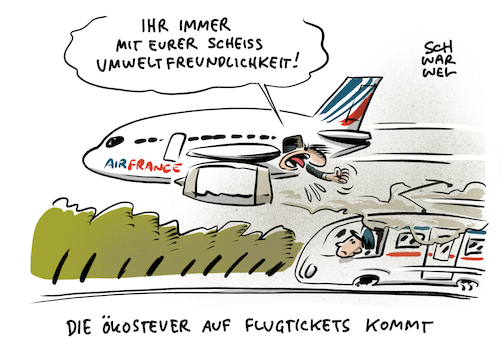 Ökosteuer auf Flugtickets