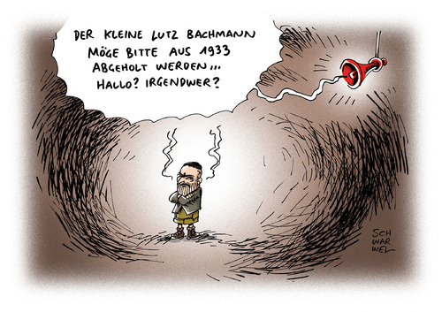 Cartoon: Pegida Bachmann Hassbotschaft (medium) by Schwarwel tagged pegida,lutz,bachmann,twitter,twittert,hassbotschaft,münchen,terror,terrorgefahr,silvester,happy,new,year,nazi,rechts,gewalt,dresden,polizei,einsatz,angst,is,islamischer,staat,frankreich,angriff,selbstmordattentat,attentat,terroralarm,verhöhnt,provokation,bahnhof,anschlag,bayern,refugees,welcome,flüchtlinge,flüchtlingspolitik,asyl,asylsuchende,geflüchtete,karikatur,schwarwel,attentäter,terroranschläge,neujahr,neujahrsnacht,pegida,lutz,bachmann,twitter,twittert,hassbotschaft,münchen,terror,terrorgefahr,silvester,happy,new,year,nazi,rechts,gewalt,dresden,polizei,einsatz,angst,is,islamischer,staat,frankreich,angriff,selbstmordattentat,attentat,terroralarm,verhöhnt,provokation,bahnhof,anschlag,bayern,refugees,welcome,flüchtlinge,flüchtlingspolitik,asyl,asylsuchende,geflüchtete,karikatur,schwarwel,attentäter,terroranschläge,neujahr,neujahrsnacht