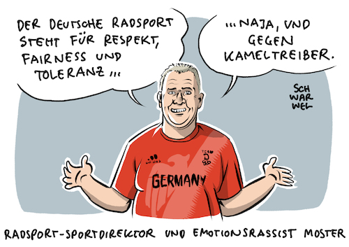 Rassismus-Eklat beim Radsport