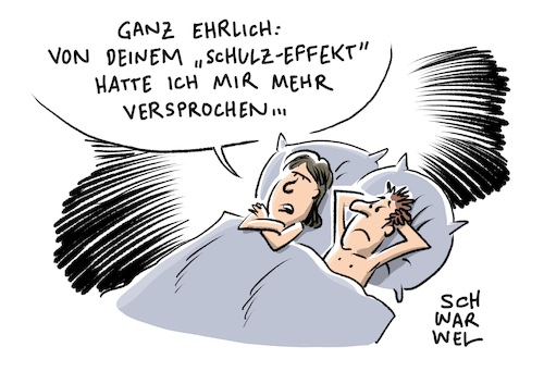 Cartoon: Schulz Effekt (medium) by Schwarwel tagged schulz,martin,wahl,bundeskanzler,deutschland,politik,spd,partei,karikatur,schwarwel,schulz,martin,wahl,bundeskanzler,deutschland,politik,spd,partei,karikatur,schwarwel