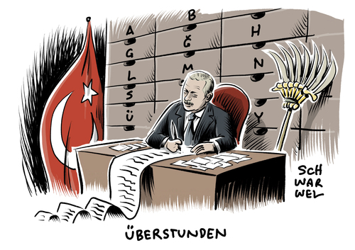 Cartoon: Schulz kritisiert Erdogan (medium) by Schwarwel tagged statt,martin,schulz,eu,europäische,union,parlamentspräsident,parlament,präsident,erdogan,türkei,putsch,demokratie,todesstrafe,meinungsfreiheit,säuberung,säuberungswelle,karikatur,schwarwel,statt,martin,schulz,eu,europäische,union,parlamentspräsident,parlament,präsident,erdogan,türkei,putsch,demokratie,todesstrafe,meinungsfreiheit,säuberung,säuberungswelle,karikatur,schwarwel