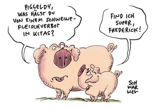 Schweinefleischverzicht in Kita