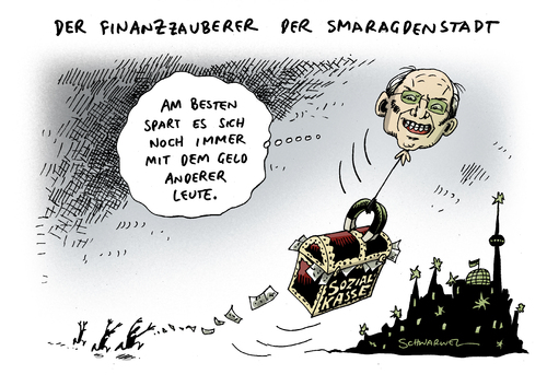 Sparpläne Schäuble