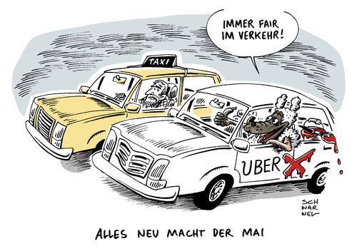 Taxi Konkurrenz UberX