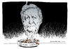 Cartoon: Altkanzler Helmut Schmidt tot (small) by Schwarwel tagged altkanzler,helmut,schmidt,tot,karikatur,schwarwel