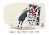 Cartoon: Brexit May Neuwahlen (small) by Schwarwel tagged brexit,england,great,britain,theresa,may,wahl,neuwahlen,vereinigtes,königreich,parlamentswahl,unterhaus,kabinett,premierministerin,eu,europäische,union,austritt,karikatur,schwarwel