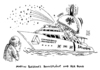 Cartoon: Commerzbank Großaktionär Bund (small) by Schwarwel tagged commerzbank,großaktionär,bund,aktionär,bunoserhöhung,erhöhung,bärse,aktien,karikatur,schwarwel,manager