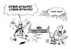 Cartoon: Cyber Attacke Bundestag Hacker (small) by Schwarwel tagged cyber,attacke,bundestag,hacker,angriff,karikatur,schwarwel