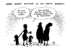 Cartoon: Deutsche Armut Alleinerziehende (small) by Schwarwel tagged studie,armut,deutsche,deutschland,arm,alleinerziehende,eltern,mutter,vater,kind,abhörskandal,familie,sozial,nsa,karikatur,schwarwel