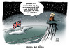 Cartoon: EU Austritt Großbritannien (small) by Schwarwel tagged eu,austritt,großbritannien,europäische,union,briten,merkel,rügen,karikatur,schwarwel