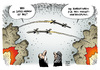 Cartoon: Israel Nahost Friedensplan (small) by Schwarwel tagged israel,terror,vergeltung,nahost,friedensplan,frieden,krieg,waffen,gewalt,karikatur,schwarwel