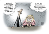 Cartoon: Merkel NSA BND Spähaffäre (small) by Schwarwel tagged prism,affäre,usa,geheimdienst,nsa,kritik,karikatur,schwarwel,späh,daten,geheim,spion,spionage,merkel,bnd