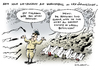 Cartoon: Nato in Libyen nach Luftangriff (small) by Schwarwel tagged nato,libyen,luftangriff,wohnviertel,erklärungsnot,flugzeug,bombe,angriff,krieg,terror,menschen,tod,krank,waffe,not,militär,soldat,karikatur,schwarwel