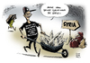 Cartoon: Obama Hilfe Syrien Rebellen (small) by Schwarwel tagged obama,militär,militärische,unterstützung,syrien,rebell,karikatur,schwarwel