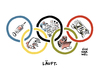 Olympia Doping Demo Drohung