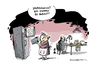 Cartoon: Pferdefleisch Skandal (small) by Schwarwel tagged pferdefleisch,skandal,deutschland,essen,nahrung,fleisch,tier,töten,lebensmittel,karikatur,schwarwel