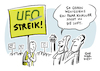 UFO-Streik zum Jahreswechsel