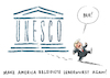 Cartoon: Unesco USA Trump (small) by Schwarwel tagged trump,donald,us,usa,amerika,president,präsident,make,america,great,again,unesco,politik,politiker,un,vereinte,nationen,antiisraelisch,karikatur,schwarwel