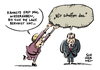 Cartoon: Wir schaffen das Gabriel (small) by Schwarwel tagged flüchtlingskrise,flüchtlingspolitik,flüchtlinge,geflüchtete,wir,schaffen,da,angie,angela,merkel,sigmar,gabriel,karikatur,schwarwel