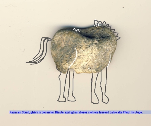 Cartoon: Horse (medium) by manfredw tagged pferd,stein,strand,sand,meer,fundstück,urlaub