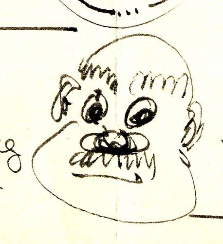 Cartoon: Pinselkritzel (medium) by manfredw tagged face,brush,gesicht,pinsel