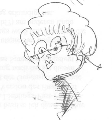 Cartoon: Proof (medium) by manfredw tagged lady,kontrolle,kritisch,frisur,brille