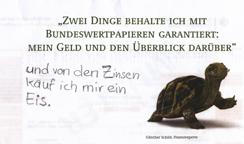Cartoon: Zinsen (medium) by manfredw tagged eis,wenig,schildkröte,zinsen,manfredw