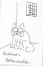 Cartoon: Katzenlexikon (small) by manfredw tagged katze,zelle,zyto