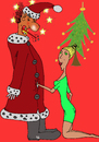Cartoon: Weihnachten (small) by Peter Losch tagged weihnachten weihnachtsmann bescherung heiligabend