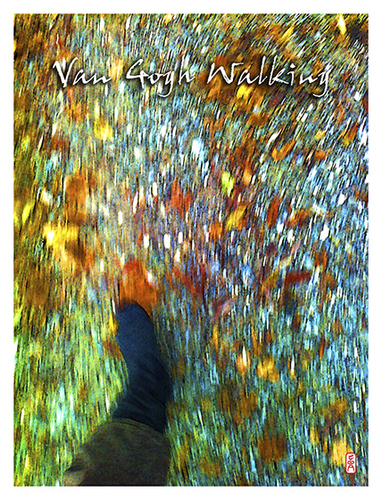 Cartoon: Van Gogh Walking (medium) by edda von sinnen tagged zenf,zensenf,zenundsenf,illustration,walking,nordic,gogh,van,autumn,herbst,andi,walter,edda,von,sinnen