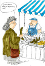 Cartoon: Gleitcreme (small) by bob tagged gleitcreme,gurke,lube,markt,market