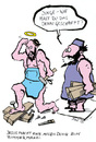 Cartoon: If I were a carpenter (small) by bob tagged jesus,hammer,nagel,berufsausbildung,zimmermann
