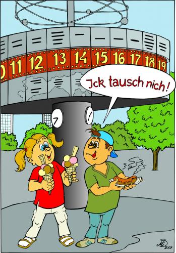 Cartoon: CURRY WURST CONTEST 062 (medium) by toonpool com tagged currywurst,contest