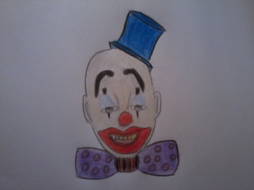 Cartoon: Clown (medium) by linmaya tagged stupid,scary,circus,clowns