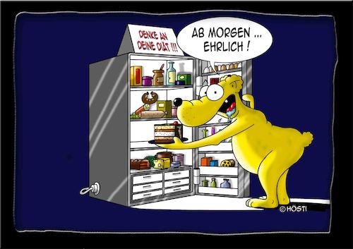 Cartoon: Höstis Umweltschutz Gesundheit (medium) by Hösti tagged hösti,cartoons,hoesti,stephan,höstermann,umweltschutz,gesundheit