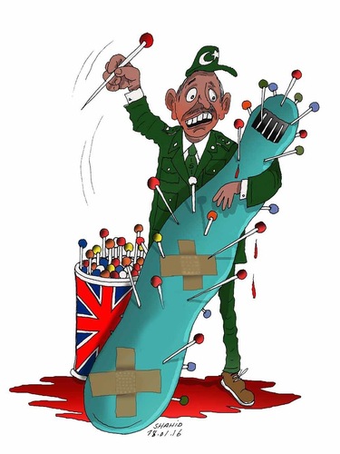 Cartoon: Afghanistan (medium) by Shahid Atiq tagged kabul,afghanistan,tolo,tv,1tv,taliban,terrorism