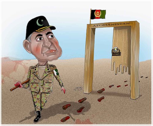 Cartoon: Afghanistan ! (medium) by Shahid Atiq tagged afghanistan,balkh,helmand,kabul,london,nangarhar,attack