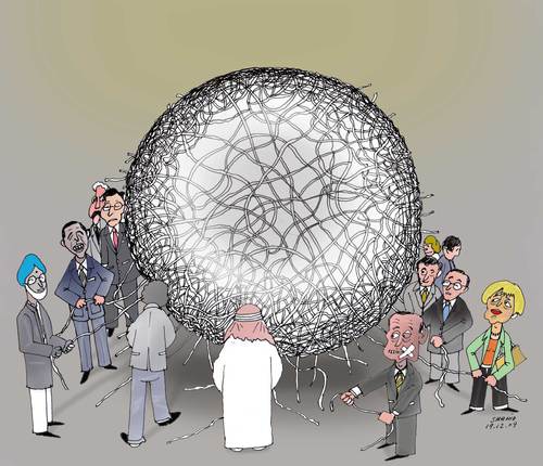 Cartoon: Climate deal (medium) by Shahid Atiq tagged 089