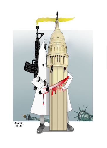 Cartoon: Crisis Ceartors ! (medium) by Shahid Atiq tagged usa