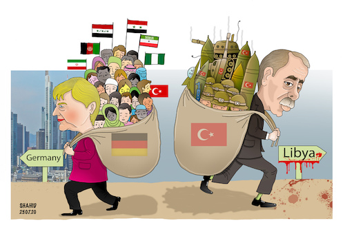 Cartoon: Double Standard ! (medium) by Shahid Atiq tagged world