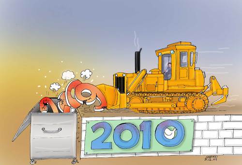Cartoon: Happy New Year (medium) by Shahid Atiq tagged 094