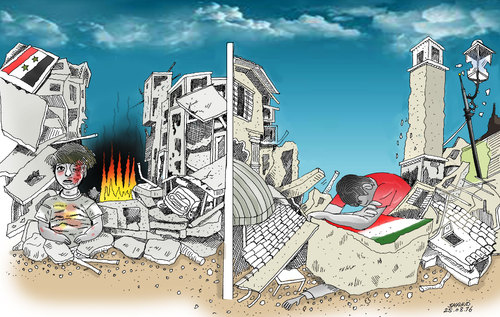 Cartoon: Italy Earthquake (medium) by Shahid Atiq tagged afghanistan,kabul,syria,iran,switzerland,schweiz,usa,france,football,safi,cartooneu,uk,safe,atiq,fara,shahid,nice,caricatue,cartoon,on,entry,italy