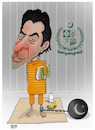 Cartoon: Imran khan arrested! (small) by Shahid Atiq tagged pakistan