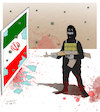 Cartoon: Iran terror Attack ! (small) by Shahid Atiq tagged afghanistan,balkh,helmand,kabul,london,nangarhar,attack