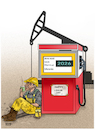 Cartoon: Labor Day under Oil War! (small) by Shahid Atiq tagged world